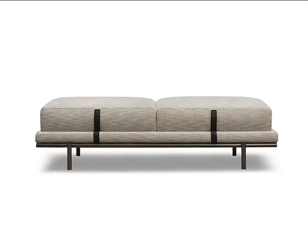 Panchina in tessuto imbottito Flou collezione New Bond fabbrica Flou dall'Italia. Foto №1