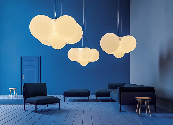 Lampada a sospensione in PMMA LED Cloudy AXOLIGHT fabbrica Axolight dall'Italia. Foto №2