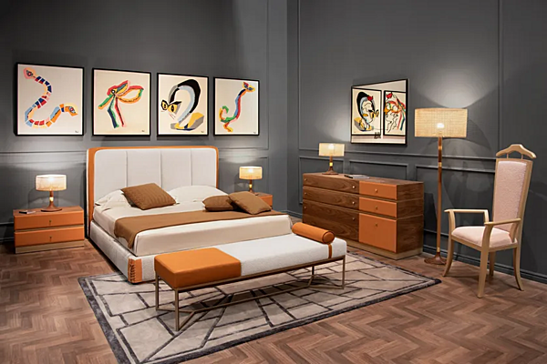 Comodino in legno Clarissa FORMITALIA fabbrica FORMITALIA dall'Italia. Foto №8