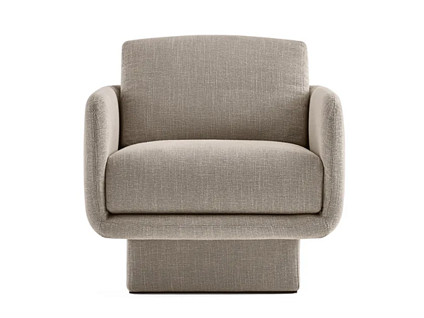 Poltrona con braccioli in tessuto imbottito Gallotti&Radice collezione Lilas fabbrica Gallotti & Radice dall'Italia. Foto №1