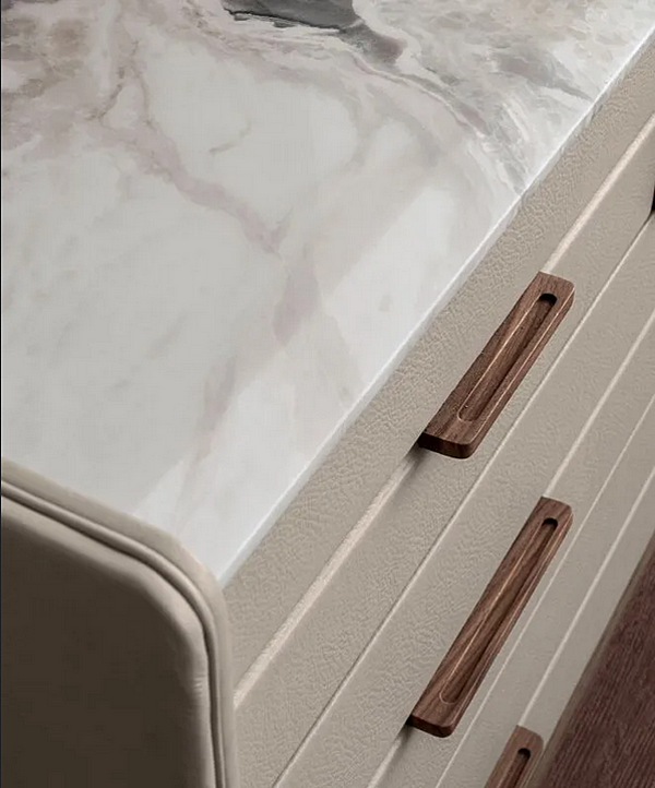 Cassettiera in legno con top in marmo Jean Marie I 4 Mariani fabbrica i 4 Mariani dall'Italia. Foto №6
