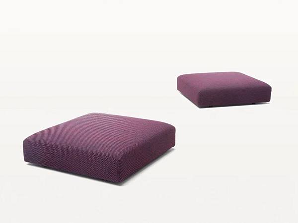 Pouf in tessuto imbottito PAOLA LENTI Move B93 fabbrica PAOLA LENTI dall'Italia. Foto №1