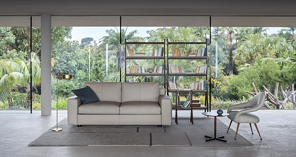 Libreria in legno autoportante doppia faccia REN POLTRONA FRAU fabbrica POLTRONA FRAU dall'Italia. Foto №7