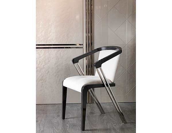 Poltrona in pelle imbottita con braccioli Bizzotto Italia Symphony Infinity fabbrica Bizzotto Italia dall'Italia. Foto №4