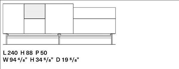 Credenza in legno Avenue Kristalia fabbrica Kristalia dall'Italia. Foto №7