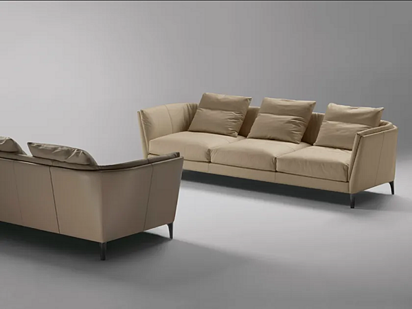 Divano in pelle a tre posti Bretagne POLTRONA FRAU fabbrica POLTRONA FRAU dall'Italia. Foto №2