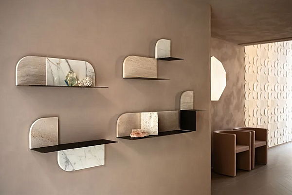 Полка настенная из мрамора круглой формы Gallotti&Radice Roundcut fabbrica Gallotti & Radice dall'Italia. Foto №6