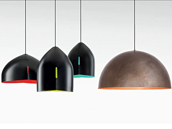 Lampada a sospensione in rame brunito Fabbian collezione Oru F25 A07 F25 A07 fabbrica Fabbian dall'Italia. Foto №4