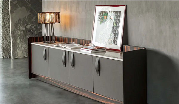 Sideboard con ante in legno Flou Gentleman fabbrica Flou dall'Italia. Foto №3