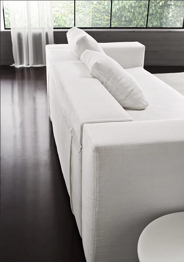 Divano letto in tessuto a 2 posti con fodera removibile Harmony Duomo Design fabbrica Duomo Design dall'Italia. Foto №3