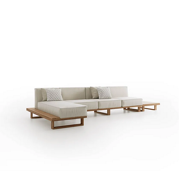 Divano angolare in tessuto Atmosphera collezione 9 Zero fabbrica ATMOSPHERA dall'Italia. Foto №11