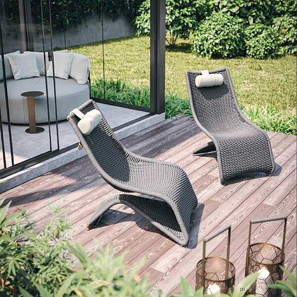 Chaise lounge RUGIANO CHE61/G fabbrica RUGIANO dall'Italia. Foto №2