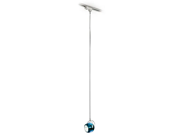 Fabbian Chrome Plated Track Light Beluga Colour fabbrica Fabbian dall'Italia. Foto №2