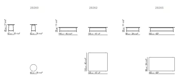 Tavolino da caffè in marmo FLEXFORM collezione Any Day fabbrica FLEXFORM dall'Italia. Foto №2