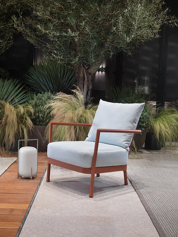 Poltrona da giardino in alluminio e tessuto CAMARGUE FLEXFORM 2A6C1 fabbrica FLEXFORM dall'Italia. Foto №5