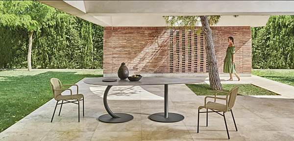 Sedia in alluminio verniciato a polvere con braccioli Cricket VARASCHIN 2989, 2989L fabbrica VARASCHIN dall'Italia. Foto №9