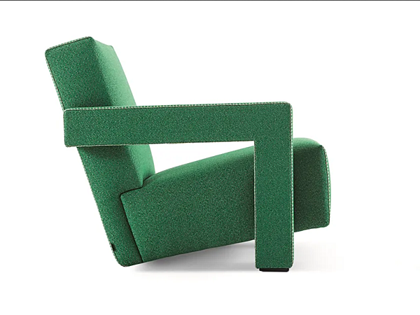 Poltrona in tessuto CASSINA 637 Utrecht fabbrica CASSINA dall'Italia. Foto №2
