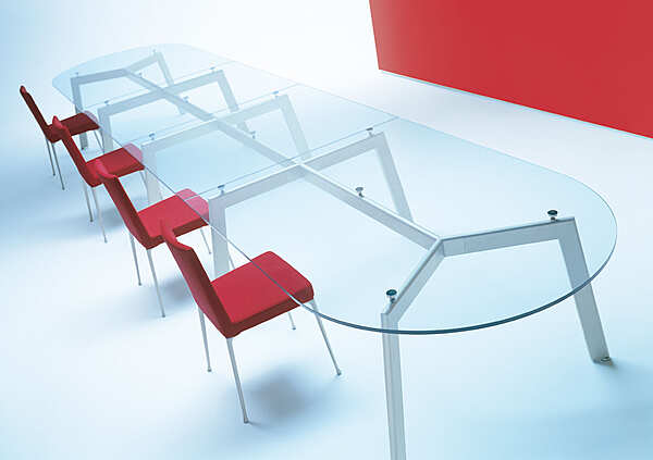 Tavolo DESALTO Link 499 - modular tables D158 fabbrica DESALTO dall'Italia. Foto №5