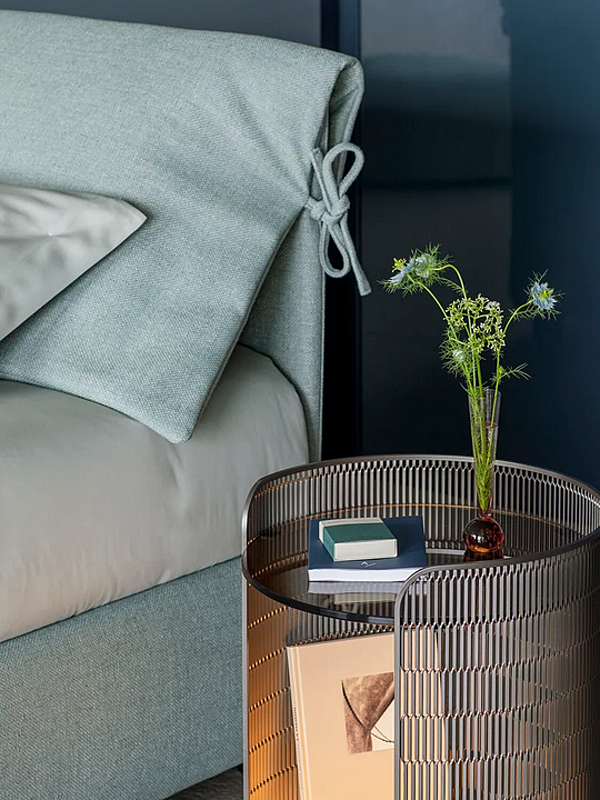 Letto singolo con copertura removibile Nathalie Flou fabbrica Flou dall'Italia. Foto №3