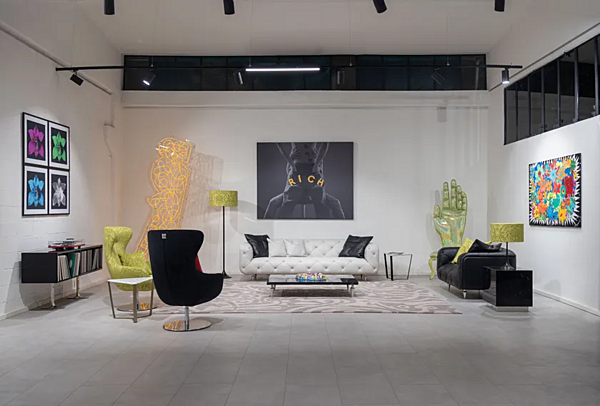 Lampada da tavolo in tessuto e metallo FORMITALIA JR PARTA fabbrica FORMITALIA dall'Italia. Foto №9