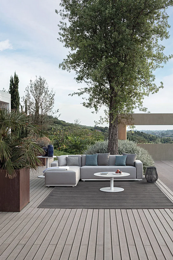 Divano da giardino a due posti in tessuto Laguna Atmosphera LA.DV2 fabbrica ATMOSPHERA dall'Italia. Foto №5