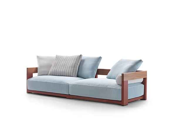 Divano angolare da giardino in tessuto FLEXFORM MILOS fabbrica FLEXFORM dall'Italia. Foto №6