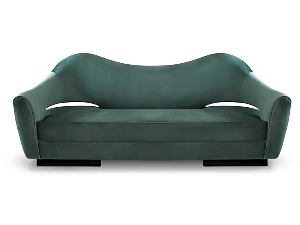 Divano 3 posti in velluto BRABBU collezione NAU fabbrica BRABBU dall'Italia. Foto №2