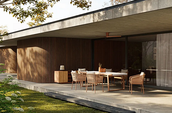 Sedia da giardino in tessuto KETTAL Grand Bitta KS7003700 fabbrica KETTAL dall'Italia. Foto №2