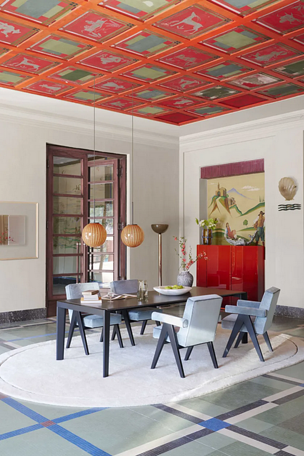 Poltrona con braccioli in tessuto CASSINA COLLEZIONE COMMITTEE fabbrica CASSINA dall'Italia. Foto №8