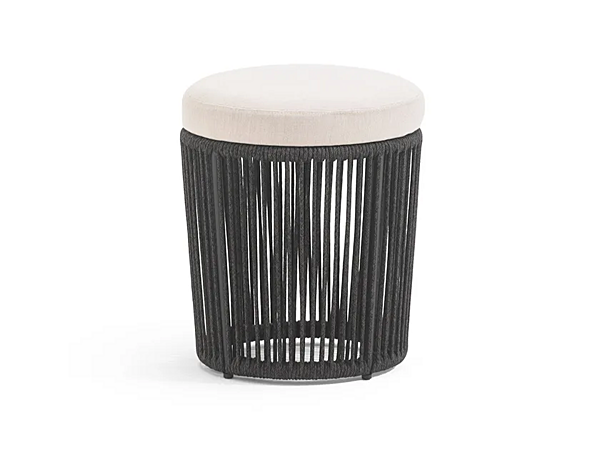 Pouf da giardino rotondo in alluminio verniciato VARASCHIN Tibidabo 14250 fabbrica VARASCHIN dall'Italia. Foto №1
