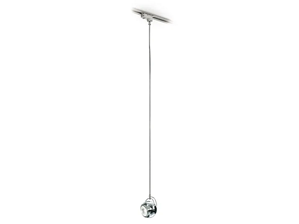 Fabbian Chrome Plated Track Light Beluga Colour fabbrica Fabbian dall'Italia. Foto №1