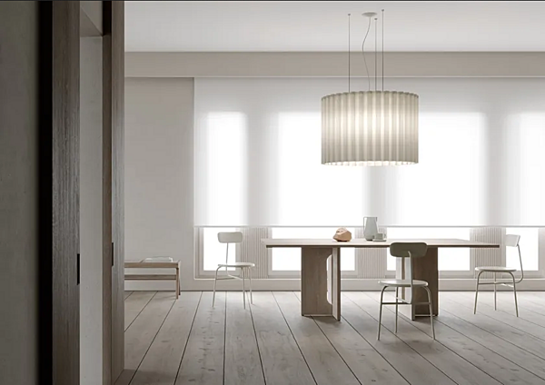 Lampada a sospensione in Trevira CS fluorescente AXOLIGHT Skirt fabbrica Axolight dall'Italia. Foto №2