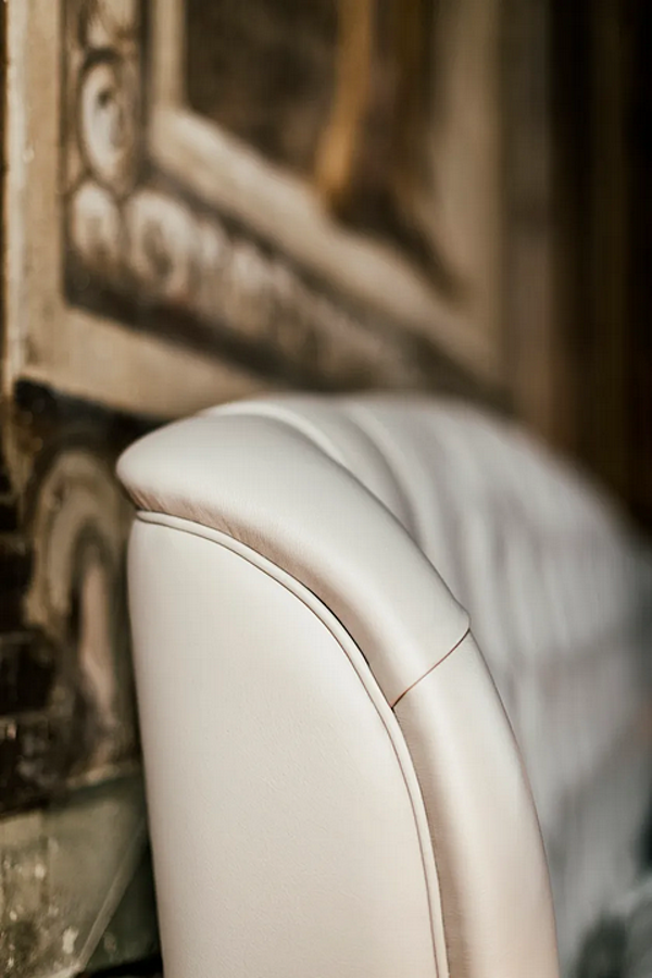 Letto in pelle con testata trapuntata Black Tie Savoi SAV180H, SAV200H fabbrica Black Tie dall'Italia. Foto №6