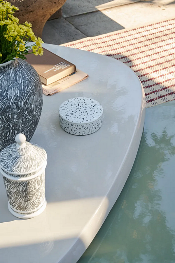 Tavolo da giardino in legno multistrato CASSINA collezione Mexique fabbrica CASSINA dall'Italia. Foto №6