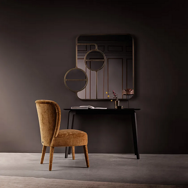 Specchio quadrato in metallo con cornice Black Tie MOUSQUARE MOU110 fabbrica Black Tie dall'Italia. Foto №3