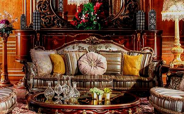 Divano ASNAGHI INTERIORS IT2003 New classic collection