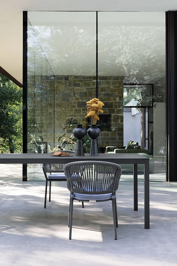 Tavolo da giardino rettangolare in alluminio Flair Atmosphera fabbrica ATMOSPHERA dall'Italia. Foto №10