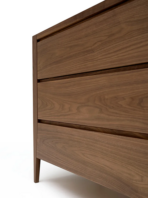 Comodino in legno con 3 cassetti ARTE BROTTO LEONARDO L329 L390 fabbrica Arte Brotto dall'Italia. Foto №4
