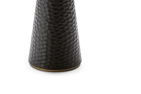 Tavolino da caffè rotondo in legno e vetro DUO POLTRONA FRAU fabbrica POLTRONA FRAU dall'Italia. Foto №7