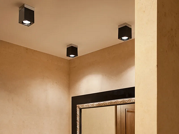 Spotlight da soffitto in cristallo Cubetto Fabbian fabbrica Fabbian dall'Italia. Foto №7
