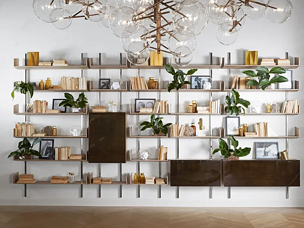 Libreria modulare in legno da parete Brera Gallotti&Radice fabbrica Gallotti & Radice dall'Italia. Foto №2