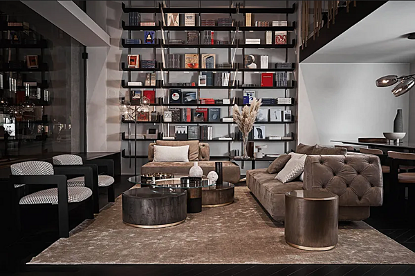 Libreria modulare in legno da parete Brera Gallotti&Radice fabbrica Gallotti & Radice dall'Italia. Foto №5