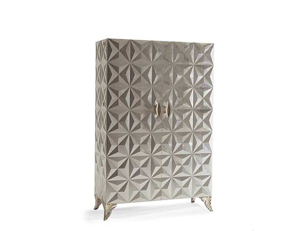 Mobile da bagno con ante in foglia d'argento Diamond Bizzotto Italia 548 fabbrica Bizzotto Italia dall'Italia. Foto №4