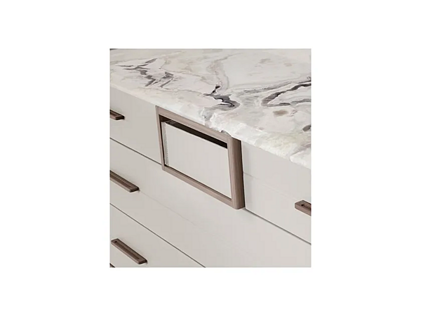 Cassettiera in legno con top in marmo Jean Marie I 4 Mariani fabbrica i 4 Mariani dall'Italia. Foto №4