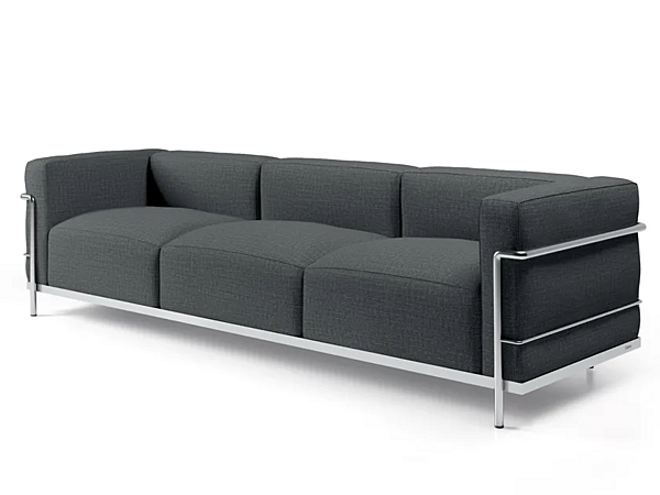Divano a tre posti con spalliera imbottita CASSINA Grand Confort 003 fabbrica CASSINA dall'Italia. Foto №2