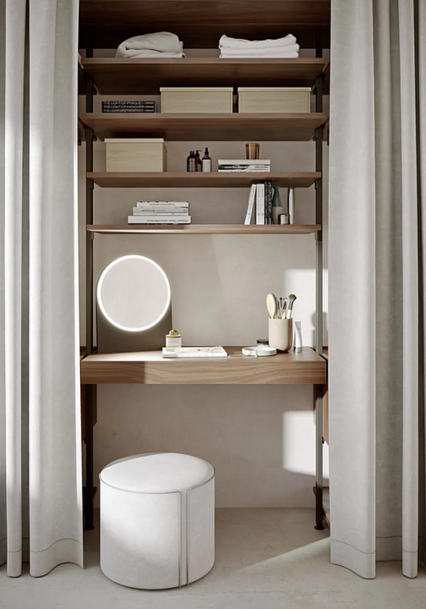 Armadio ad angolo in legno collezione Novel Kristalia fabbrica Kristalia dall'Italia. Foto №8
