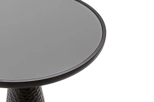 Tavolino da caffè rotondo in legno e vetro DUO POLTRONA FRAU fabbrica POLTRONA FRAU dall'Italia. Foto №8