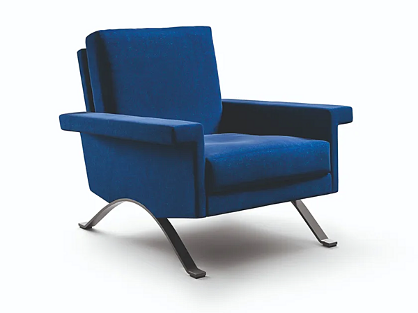 Poltrona con braccioli in tessuto CASSINA 875 fabbrica CASSINA dall'Italia. Foto №1