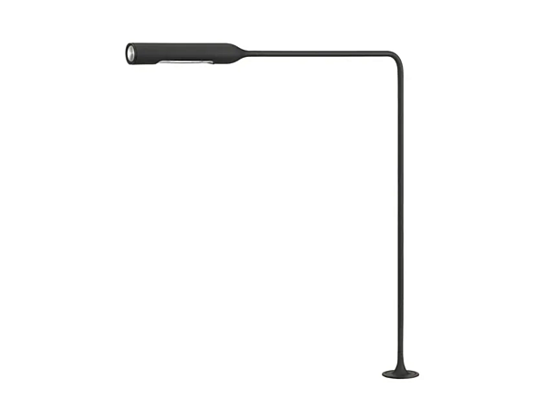 Lampada da tavolo in alluminio LED regolabile Lumina Flo Grommet 960, 962 fabbrica Lumina dall'Italia. Foto №1