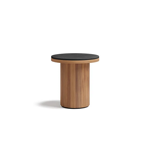Tavolino laterale da giardino in teak Atmosphera collezione Frisbee FR.SR fabbrica ATMOSPHERA dall'Italia. Foto №10